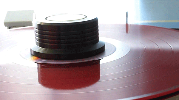 Red Color Vinyl Spinning Vinyl Gif Animations Record Player Gifs