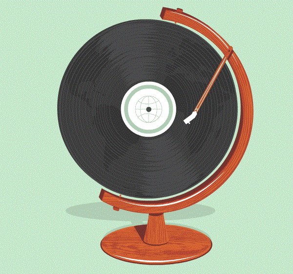 Vinyl Globe Animation Vinyl Gif Animations Record Player Gifs Vinyl