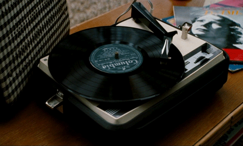 Vintage record player, Columbia