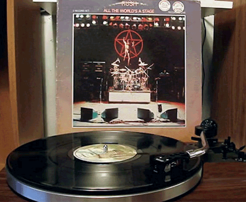 Rush - All the world's a stage vinyl