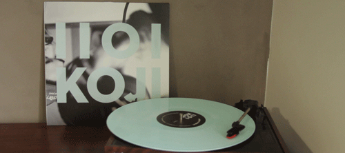 Iioi Koji, white vinyl record