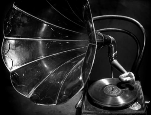 Fritz Lang Maudit animated phonograph