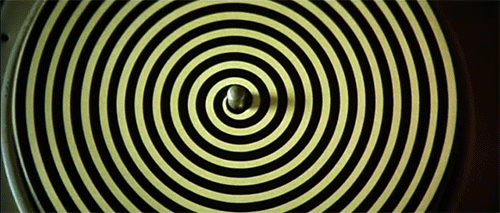 Hypnotic spiral vinyl