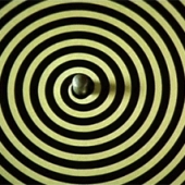 Hypnotic spiral vinyl