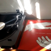 Listening to The Antlers - Hospice vinyl